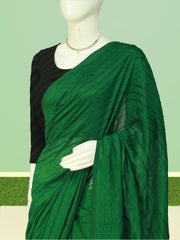 Vichithra Fancy Dresscode Saree - Plain with Body Thread Work - ₹398