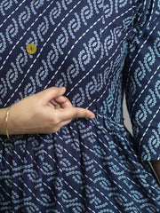 Comfortable & Stylish Feeding Kurti – Printed Elegance for Moms