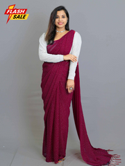 Stylish Designer Fancy Saree – Glamorous & Elegant