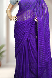 Fancy Chiffon Saree with Stone Work