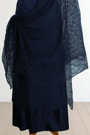 Silk Churidar Material – Sequins with Embroidery & Thread Work