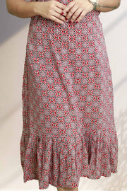 Printed Cotton Flared Top Nightdress