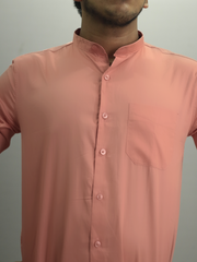 Casual Satin Cotton Shirt