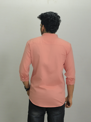 Casual Satin Cotton Shirt