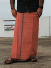 Men's Cotton Colour Dhothi - 239/-