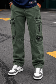 Nine K Mens Denim Cargo – Regular Fit