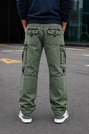 Nine K Mens Denim Cargo – Regular Fit