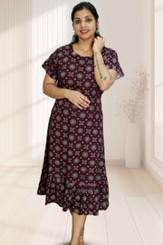 Elegant Cotton Mix Printed Kurti