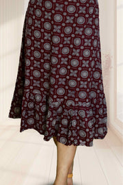 Elegant Cotton Mix Printed Kurti