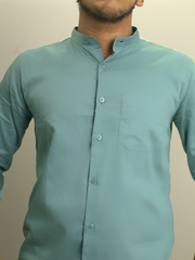 Casual Satin Cotton Shirt