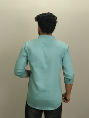 Casual Satin Cotton Shirt