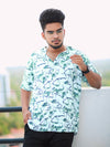 Men Regular Fit Rayon Printed Half Sleeve Casual Shirt