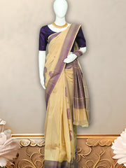 Cotton silk sarees with blouse