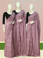 Vichithra Fancy Dresscode Saree - Plain with Body Thread Work - ₹398