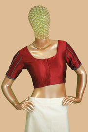 Ready-Made Cotton Silk Blouse – Elegant & Stylish