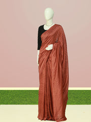 Vichithra Fancy Dresscode Saree - Plain with Body Thread Work - ₹398