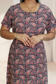 Elegant Cotton Mix Printed Kurti