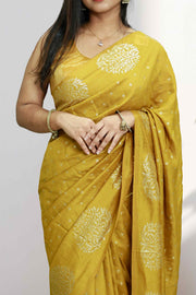 Fancy Saree-Stylish Butta Work