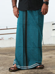 Men's Cotton Colour Dhothi