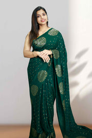 Fancy Saree-Stylish Butta Work