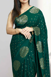 Fancy Saree-Stylish Butta Work