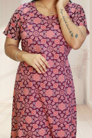 Elegant Cotton Mix Printed Kurti