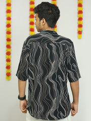 Printed Rayon Casual Kurta ( Casual Shirt Model )