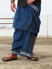 Men's Cotton Colour Dhothi