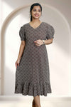 Printed Cotton Flared Top Nightdress