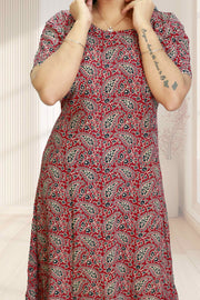 Elegant Cotton Mix Printed Kurti