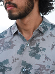 Men Regular Fit Rayon Printed Half Sleeve Casual Shirt - 349/-