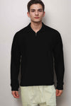 Collar Zipper Full Sleeve T-Shirt – Sleek & Stylish