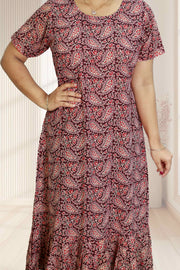 Elegant Cotton Mix Printed Kurti