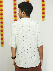 Printed Rayon Casual Kurta ( Casual Shirt Model )