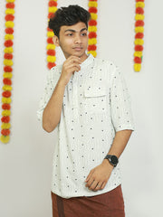 Printed Rayon Casual Kurta ( Casual Shirt Model )