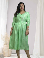 Comfortable & Stylish Feeding Kurti – Printed Elegance for Moms