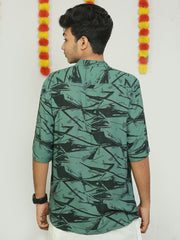 Printed Rayon Casual Kurta ( Casual Shirt Model )