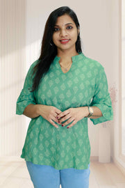 Trendy Rayon Short Top