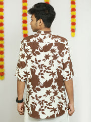 Printed Rayon Casual Kurta ( Casual Shirt Model )