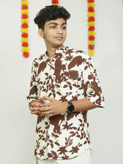 Printed Rayon Casual Kurta ( Casual Shirt Model )