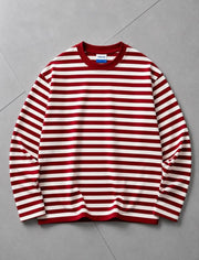 Men's Striped Long-Sleeve T-Shirt