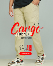 Men's Cotton Cargo Jogger - Just ₹499!