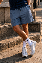 Lesparo Men's Two-Way Lycra Shorts