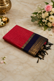 Tassel Grace Kalyani Cotton Saree