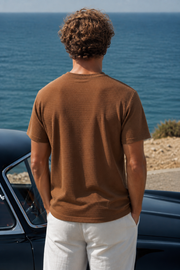 Men’s Box Knit Five Sleeve T-Shirt