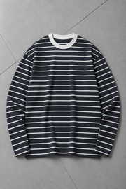 Men's Striped Long-Sleeve T-Shirt