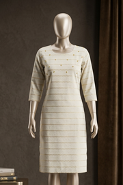 Classic Mirror Work Long Top