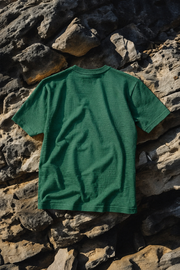 Graphic Printed Threadwork Cotton T-Shirt