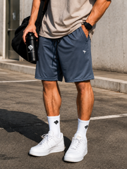 Lesparo Men's Two-Way Lycra Shorts