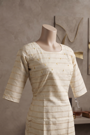 Classic Mirror Work Long Top